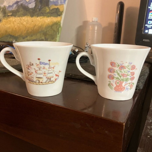 Bravo coffee collectible cups like new