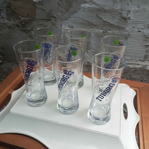 Glasses set of 6 new