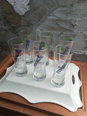 Glasses set of 6 new