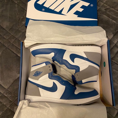 Air Jordan 1 Retro High OG True Blue new, size 47