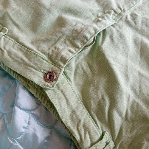 Cargo jeans pants new, mint color, size L