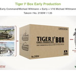 Takom Tiger I² Box μοντέλο αρμάτων με φιγούρα Michael Wittmann