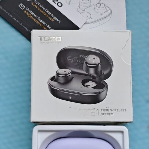 TOZO E1 Wireless Headphones new