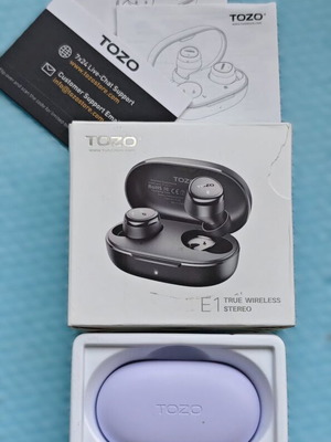 TOZO E1 Wireless Headphones new
