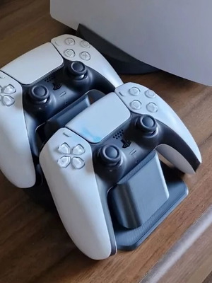 Stand for 2 PS5 controllers modern, made-to-order