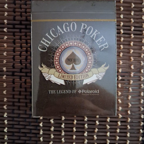 Chicago Poker collectible poker card deck, new