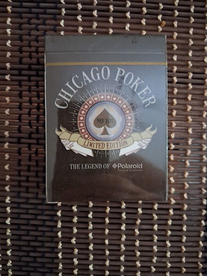Chicago Poker collectible poker card deck, new