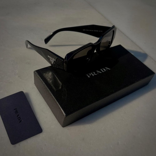 Sunglasses new, black, without case