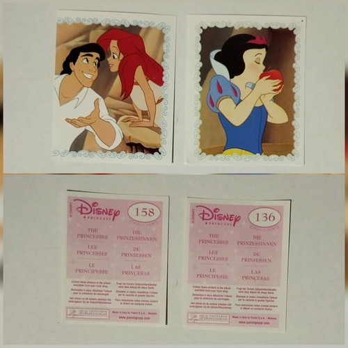 Disney Princess Panini Stickers 2005 Rare, Like New