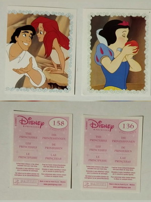 Disney Princess Panini Stickers 2005 Rare, Like New
