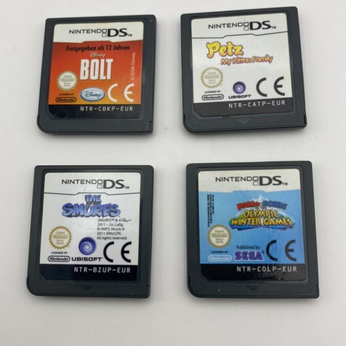 Nintendo DS games pack like new, 4 titles including Mario Sonic