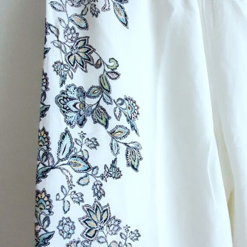 Promod pants new, white, size M with elastic and drawstring
