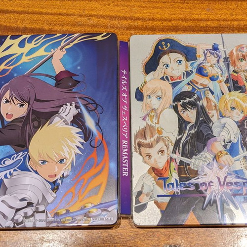 Tales of Vesperia official steelbook used, Japanese edition