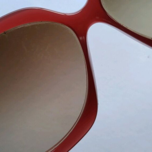 Ray-Ban Jackie Ohh II sunglasses used, model RB4098, burgundy