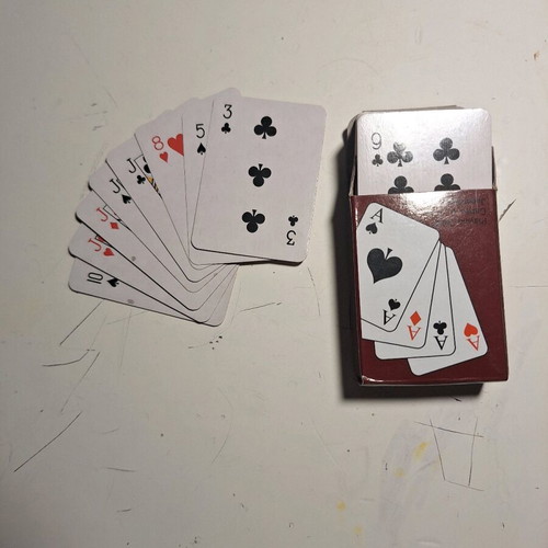 Mini playing cards new