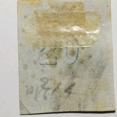 MKE 20 Lepta 1862 Hermes Head Stamp used, Anaphe postmark