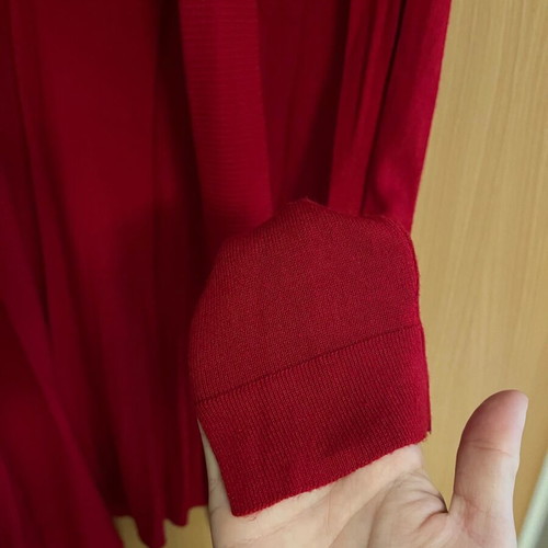 Mango cardigan red like new, size M