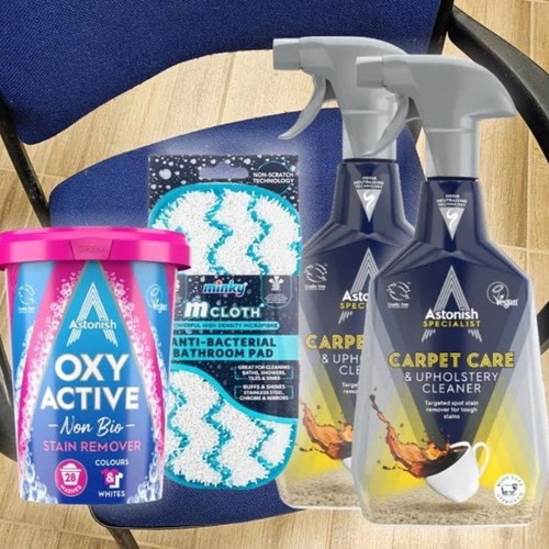 Carpet, upholstery and fabric cleaning pack new