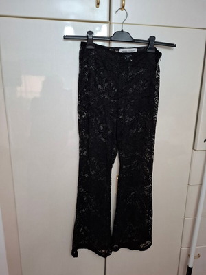 Lace pants Vassia Kostara black like new, size L