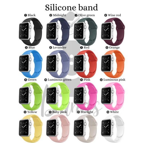 Silicone Band for Apple Watch New