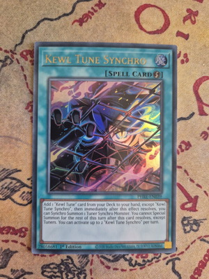 Yugioh Kewl Tune Synchro Ultra Rare card