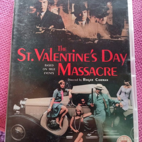 The St.Valentine's Day Massacre DVD like new, action adventure, subbed