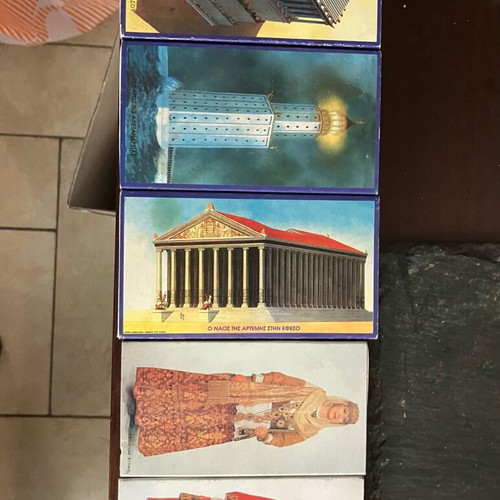 Vintage matchbox lot of 5 large boxes, unused matches