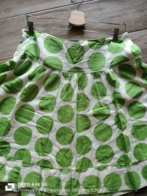 Promod summer skirt, green, XL