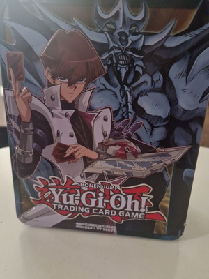 Megatin Kaiba 2016 used, empty YuGiOh! tin