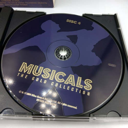 Musicals The Gold Collection 4CDs like new in box set