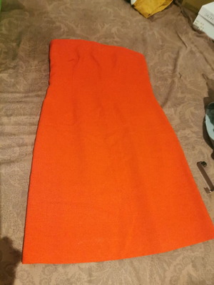 Women's dress red small like new