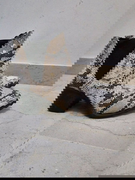 Γυναικεία Μποτάκια Snake Print - Νο 36