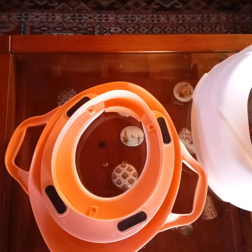 Child potty seat and pink potty like new