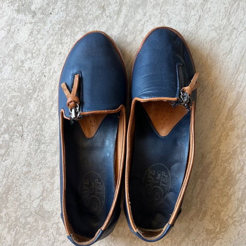 Step orthopedic shoes size 37 blue like new, genuine leather
