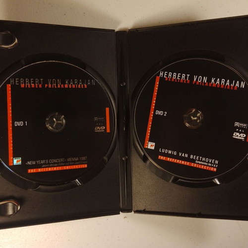 Herbert Von Karajan The Reference Collection 6 DVD set like new, classical