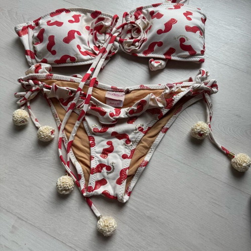 Emmanuela bikini swimsuit like new with tsarouhia