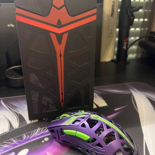 WLMouse Sword X rare purple/green mouse like new