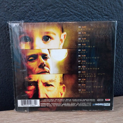 Elements of Persuasion CD James LaBrie Dream Theater 2005 new