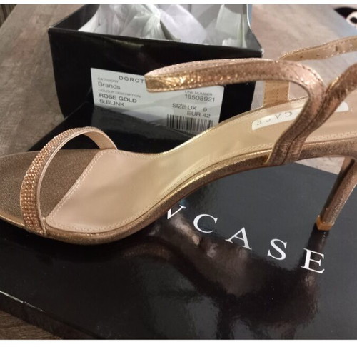 Showcase rose gold sandal new, size 42