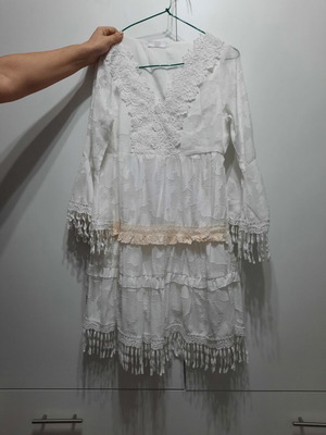 Spring-summer dress new, brand Occult, size M, white