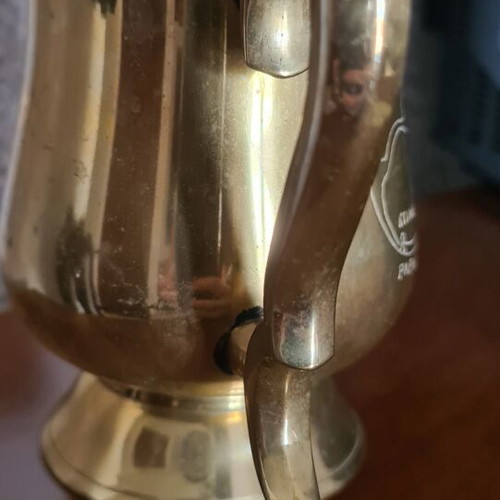 Cup with engraved Cyprus used