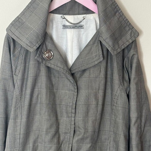 Drykorn coat used, gray, size S