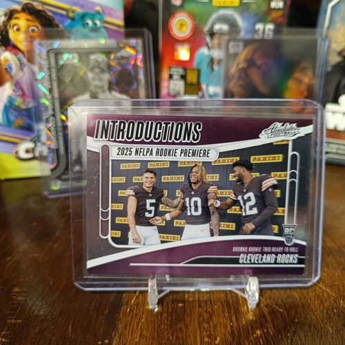 2025 Absolute Introductions Cleveland Rocks RC Browns mint