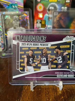 2025 Absolute Introductions Cleveland Rocks RC Browns mint