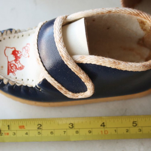 Popeye children's shoes new, 1970s decade