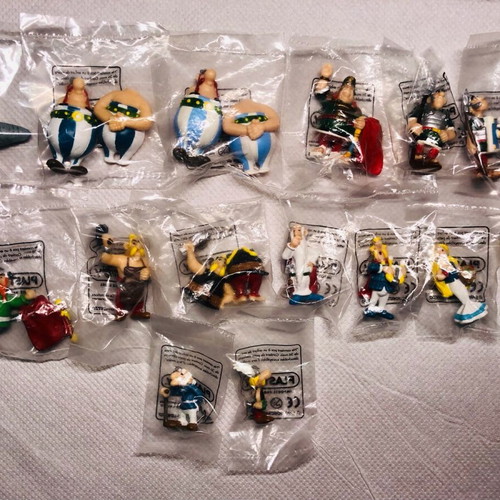 Asterix & Obelix figures full set of 15 new Plastoy 1999-2000