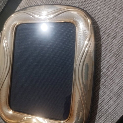 Silver large frame like new