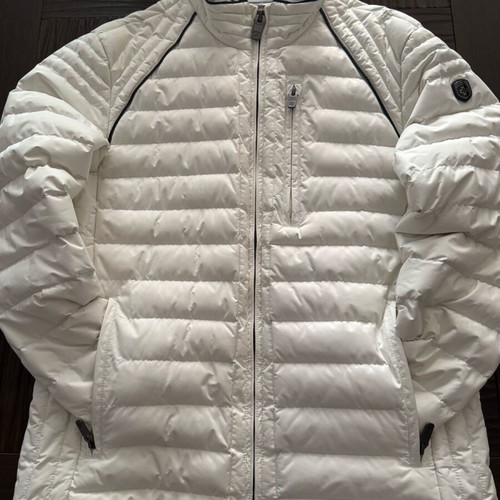 Wellensteyn Mol men's white puffer without hood, like new, size L