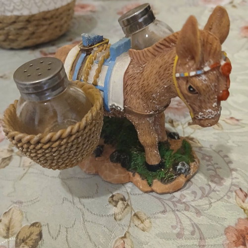 Donkey Salt and Pepper Shaker New Greece