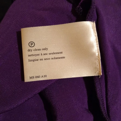 Laura Ashley purple skirt UK 14, viscose and silk